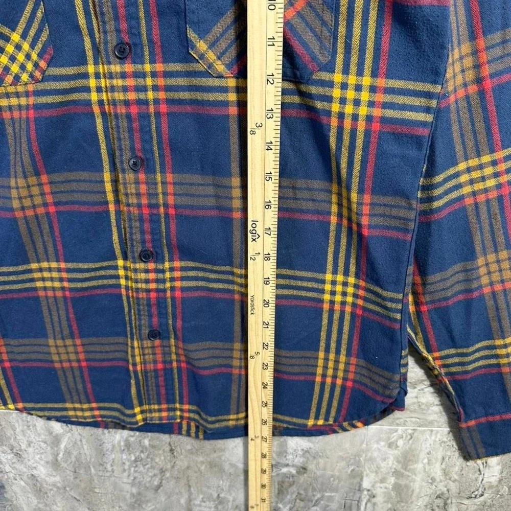 Levis Mens retro Plaid Flannel Western‎ Button Down Shirt Size S #flannel #90s